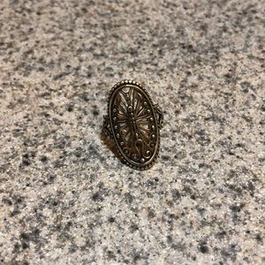 Sterling Silver Size 7 oval ring